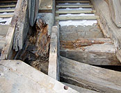 Rokoko Pavillon Stuckdeckenaufhängung